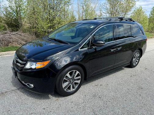 Crystal Black Pearl 2015 Honda Odyssey Touring