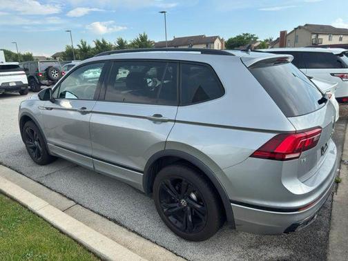 Silver Metallic 2024 Volkswagen Tiguan 2.0T SE R-Line Black