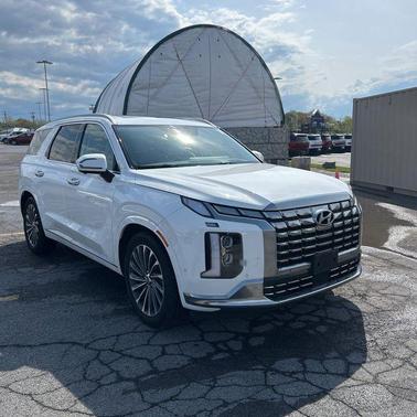 Hyper White 2023 Hyundai PALISADE Calligraphy