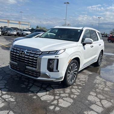 Hyper White 2023 Hyundai PALISADE Calligraphy