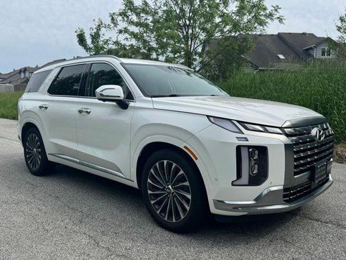 Hyper White 2023 Hyundai PALISADE Calligraphy
