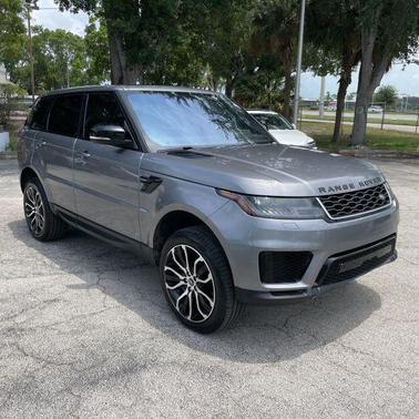 Gray 2021 Land Rover Range Rover Sport SE