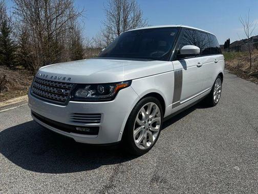 White 2017 Land Rover Range Rover 5.0L Supercharged