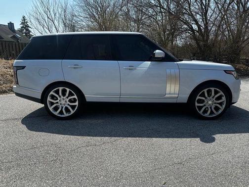 White 2017 Land Rover Range Rover 5.0L Supercharged