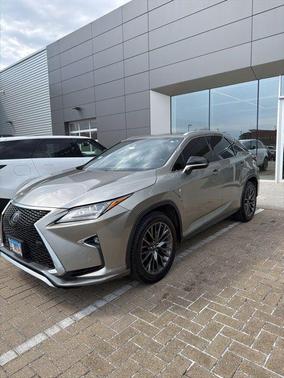 Satin Cashmere Metallic 2019 Lexus RX 350 F Sport