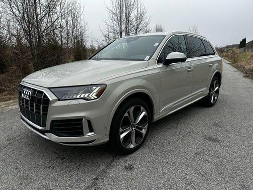 Vicuna Beige Metallic 2022 Audi Q7 55 Premium Plus