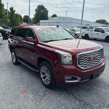 Crimson Red Tintcoat 2018 GMC Yukon SLT