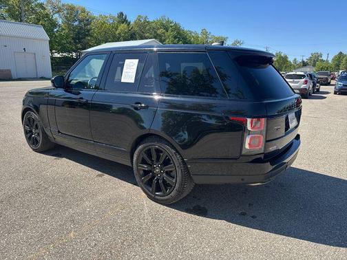 Santorini Black Metallic 2021 Land Rover Range Rover Westminster