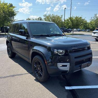 Santorini Black Metallic 2024 Land Rover Defender 110 P400 S