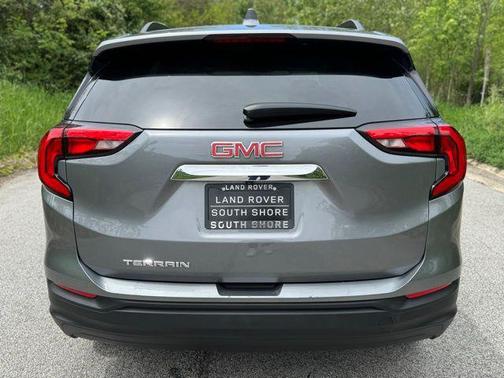 Satin Steel Metallic 2018 GMC Terrain SLE