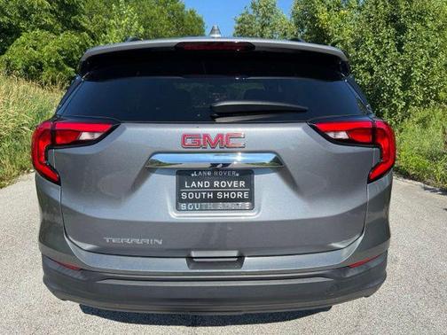 Satin Steel Metallic 2018 GMC Terrain SLE