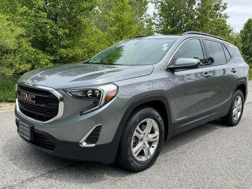 Satin Steel Metallic 2018 GMC Terrain SLE