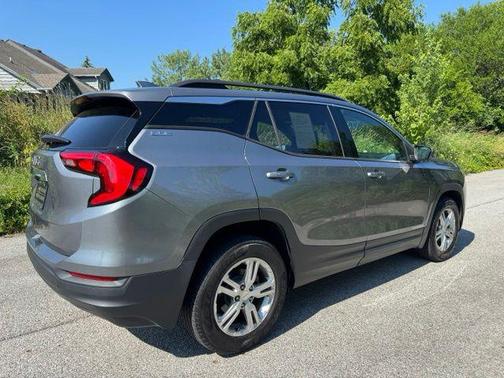 Satin Steel Metallic 2018 GMC Terrain SLE