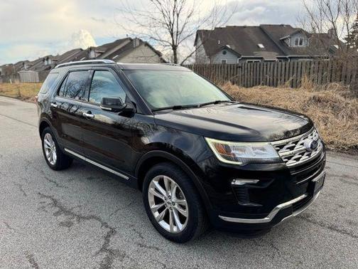 Shadow Black 2018 Ford Explorer Limited