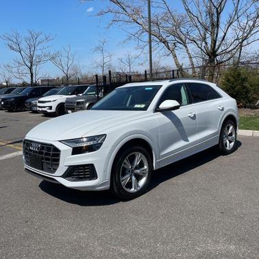 Glacier White Metallic 2023 Audi Q8 55 Premium