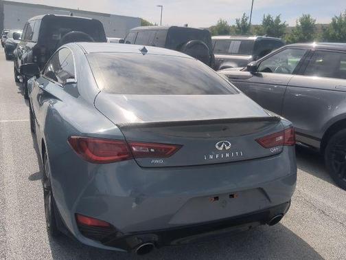 Slate Gray 2021 INFINITI Q60 3.0t Red Sport 400