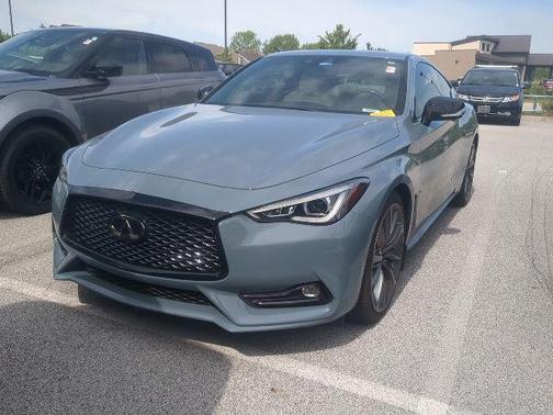 Slate Gray 2021 INFINITI Q60 3.0t Red Sport 400