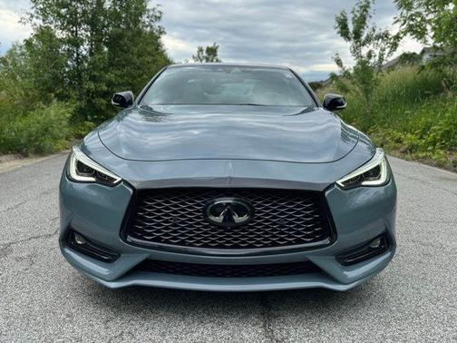 Slate Gray 2021 INFINITI Q60 3.0t Red Sport 400