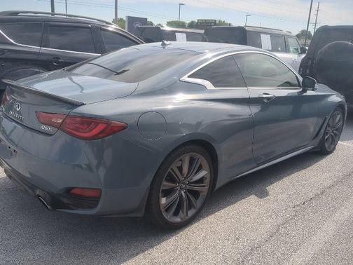 Slate Gray 2021 INFINITI Q60 3.0t Red Sport 400