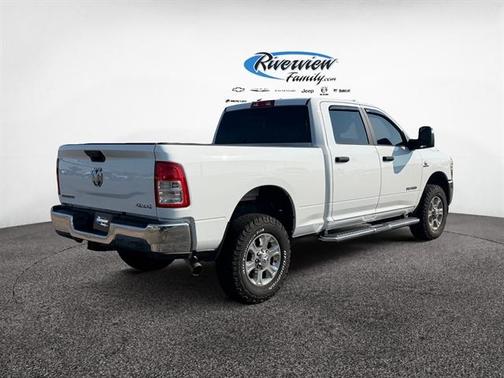 WHITE 2024 RAM 2500 Big Horn Crew Cab 4x4 6'4' Box