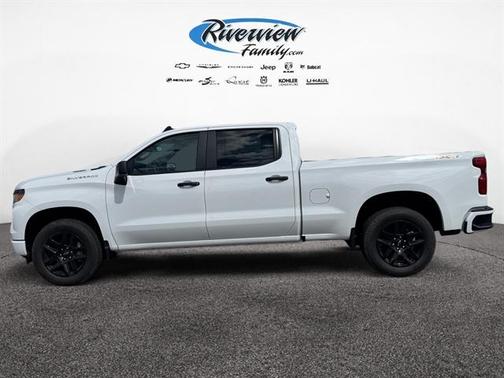 WHITE 2026 Chevrolet Silverado 1500 Custom