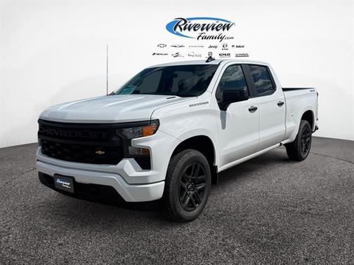 WHITE 2026 Chevrolet Silverado 1500 Custom