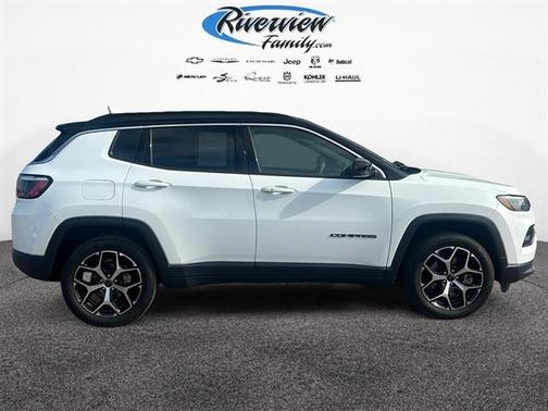 WHITE 2025 Jeep Compass Limited