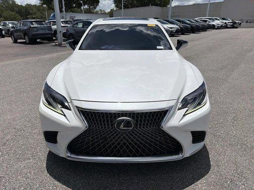 White Pearl 2019 Lexus LS 500 Base