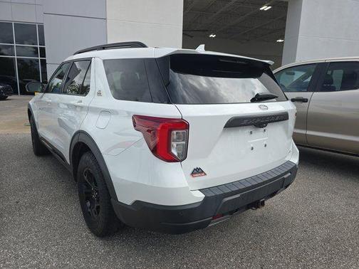 White Metallic 2022 Ford Explorer Timberline