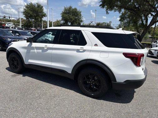 White Metallic 2022 Ford Explorer Timberline