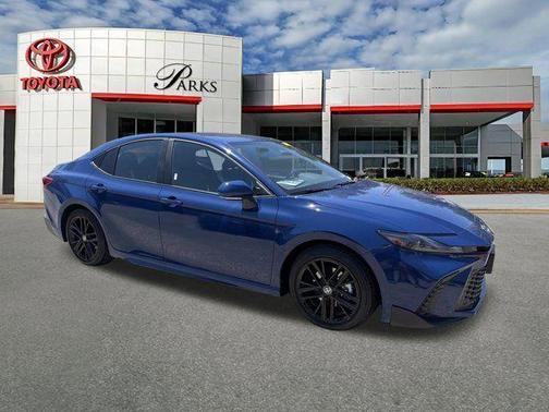 Blue 2025 Toyota Camry SE