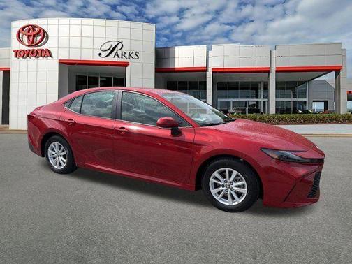 Red 2025 Toyota Camry LE
