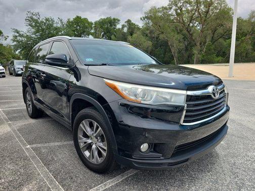 Attitude Black Metallic 2015 Toyota Highlander XLE