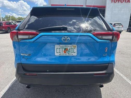 Blue Flame 2020 Toyota RAV4 LE