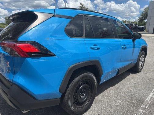 Blue Flame 2020 Toyota RAV4 LE
