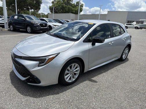 Classic Silver Metallic 2026 Toyota Corolla Hatchback SE