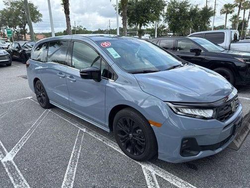 Sonic Gray Pearl 2025 Honda Odyssey Sport-L