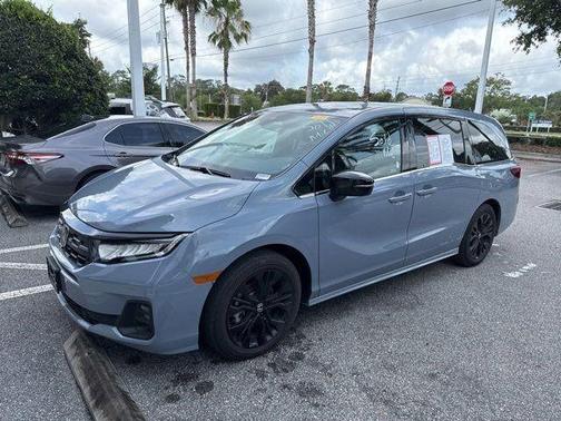 Sonic Gray Pearl 2025 Honda Odyssey Sport-L