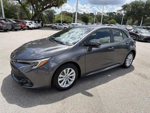 Magnetic Gray Metallic 2026 Toyota Corolla Hatchback SE