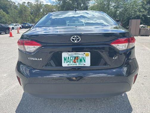 Midnight Black Metallic 2024 Toyota Corolla LE