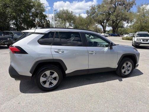 Silver Sky Metallic 2025 Toyota RAV4 Hybrid LE