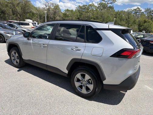 Silver Sky Metallic 2025 Toyota RAV4 Hybrid LE