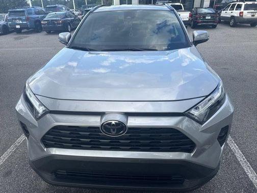 Silver Sky Metallic 2025 Toyota RAV4 Hybrid XLE