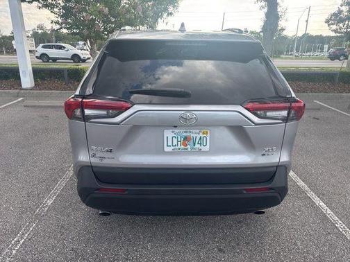 Silver Sky Metallic 2025 Toyota RAV4 Hybrid XLE