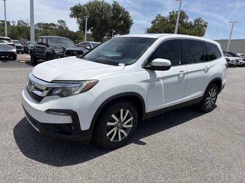 Platinum White Pearl 2021 Honda Pilot EX-L