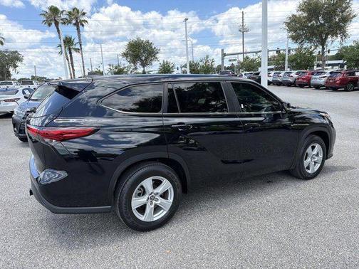 Midnight Black Metallic 2023 Toyota Highlander LE
