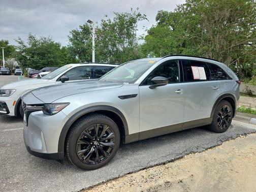 Sonic Silver 2025 Mazda CX-90 3.3 Turbo Premium Sport