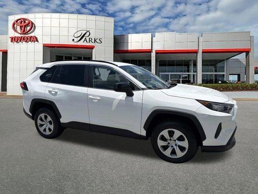 Super White 2021 Toyota RAV4 LE