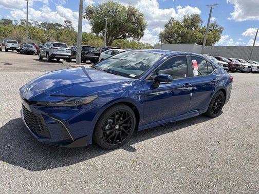 Blue 2026 Toyota Camry SE