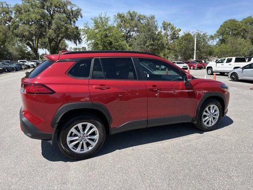 Barcelona Red Metallic 2024 Toyota Corolla Cross LE
